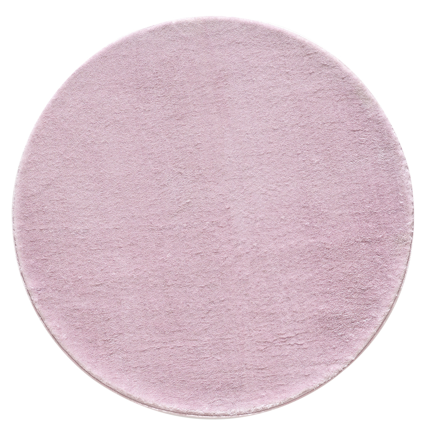 Teppich Weich Flauschig Waschbar Wohnzimmerteppich Einfarbig Lila