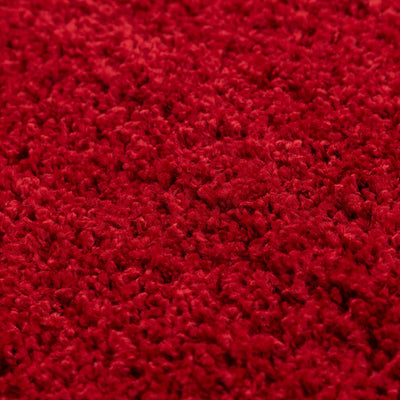 Flauschiger Teppich Rund Wohnzimmer Schlafzimmer Flur Esszimmer Küchenteppich Hochflor Einfarbig Modernes Design 30 mm Florhöhe Kuschelweich Verschiedene Farben